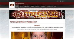 Desktop Screenshot of flhockey.org